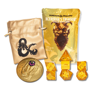 Dungeons & Dragons by Sirius Dice: Acererak's Treasure Pack - Gold Edition Blind Bag