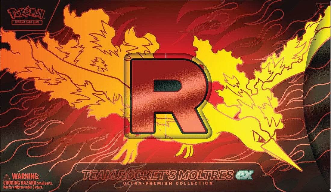 Pokemon TCG Team Rocket's Moltres ex Ultra-Premium Collection