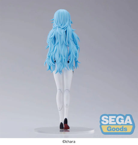 Evangelion 3.0+1.0 Thrice Upon a Time Rei Ayanami SPM Statue Long Hair Version