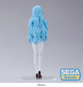 Evangelion 3.0+1.0 Thrice Upon a Time Rei Ayanami SPM Statue Long Hair Version