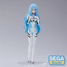 Load image into Gallery viewer, Evangelion 3.0+1.0 Thrice Upon a Time Rei Ayanami SPM Statue Long Hair Version