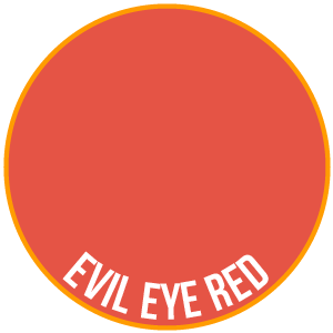 Two Thin Coats Evil Eye Red
