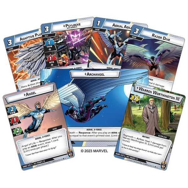 Marvel Champions Angel Hero Pack