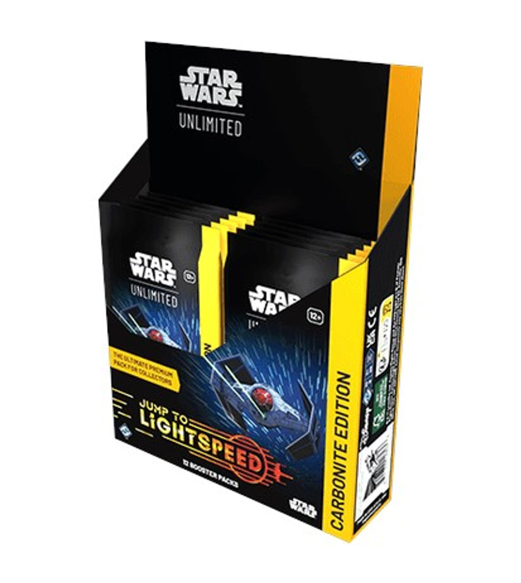 Star Wars Unlimited Jump to Lightspeed Carbonite Booster Box