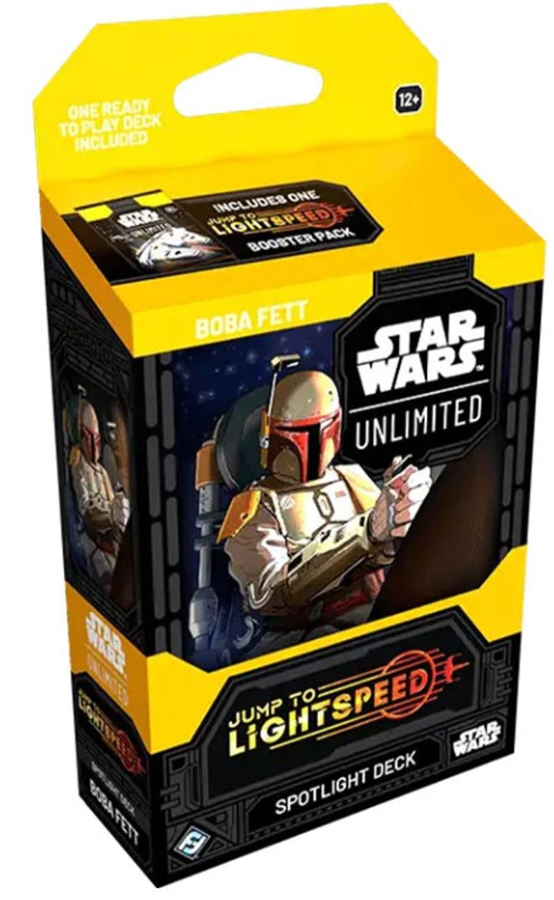 Star Wars Unlimited Jump to Lightspeed Spotlight Deck Boba Fett