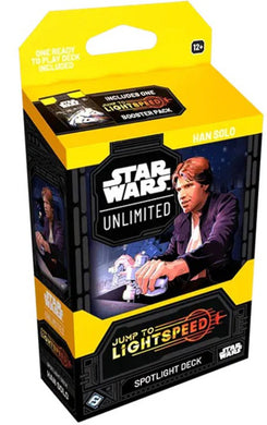 Star Wars Unlimited Jump to Lightspeed Spotlight Deck Han Solo