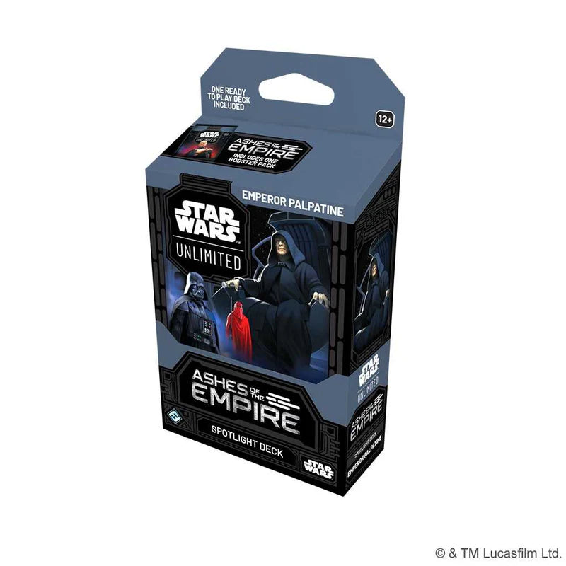 Star Wars Unlimited Ashes of the Empire Spotlight Deck - Emperor Palpatine