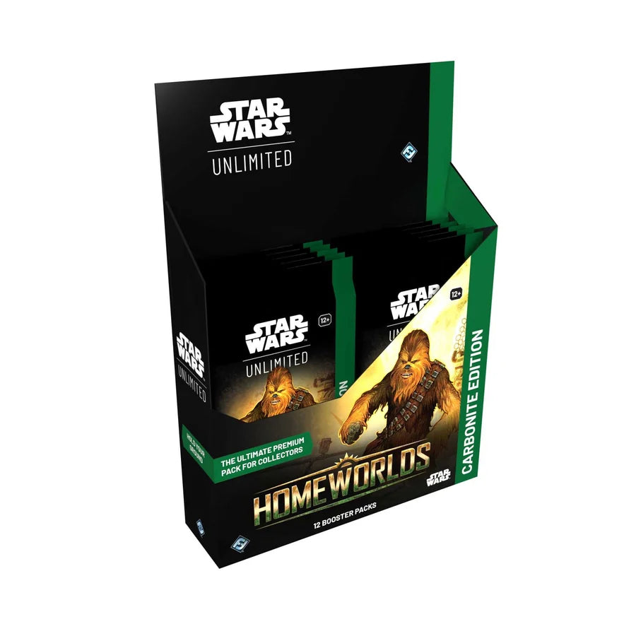 Star Wars Unlimited: Homeworlds Carbonite Booster Box