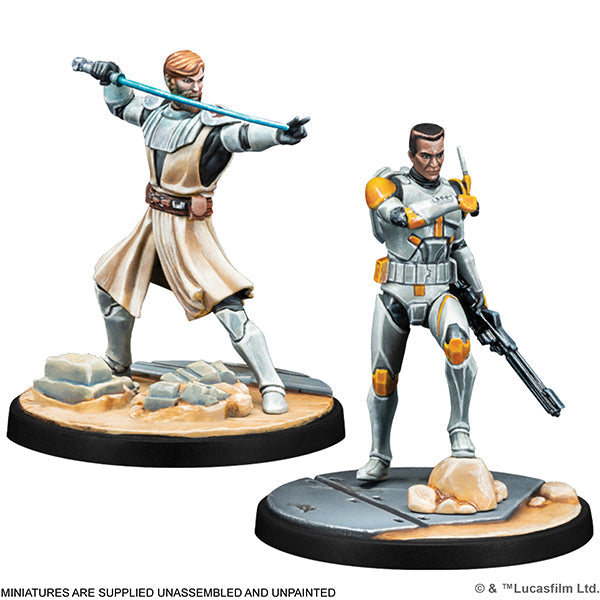 Star Wars Shatterpoint: "Hello There" General Kenobi Squad Pack