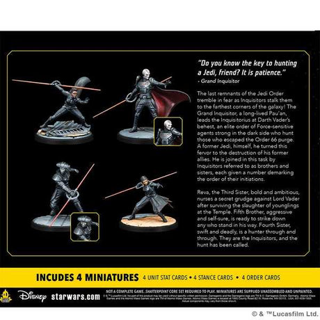 Star Wars Shatterpoint: Jedi Hunters Squad Pack
