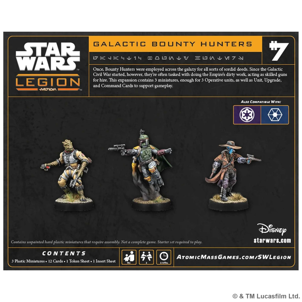 Star Wars Legion 2026 - Galactic Bounty Hunters