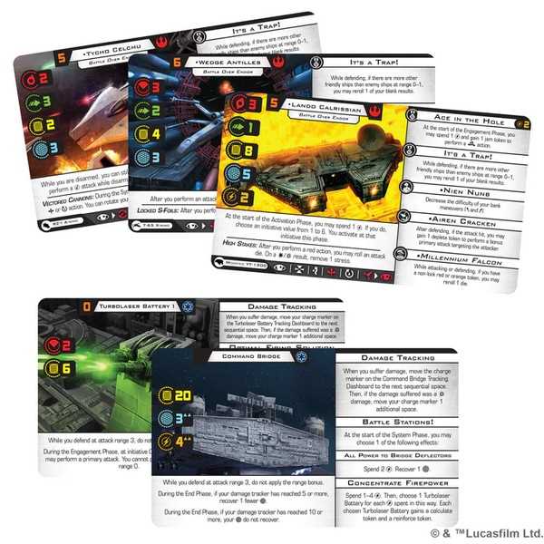 Star Wars X-Wing Battle Over Endor Scenario Pack