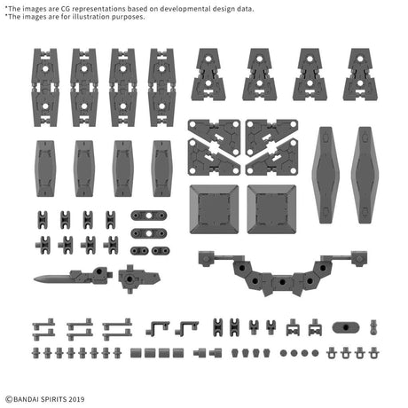 30MM Option Parts Set 19 (Multi Shield) 1/144 Model Kit