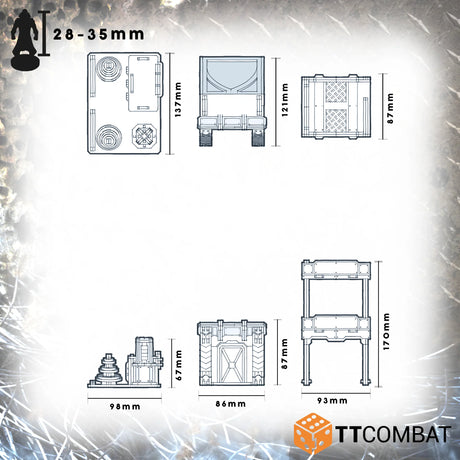TTCombat Chroma Terrain - F.O.B. Ignis