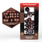 Dungeons & Dragons Adventure Dice by Sirius Dice: Fighter - Red