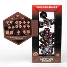 Load image into Gallery viewer, Dungeons &amp; Dragons Adventure Dice by Sirius Dice: Fighter - Red