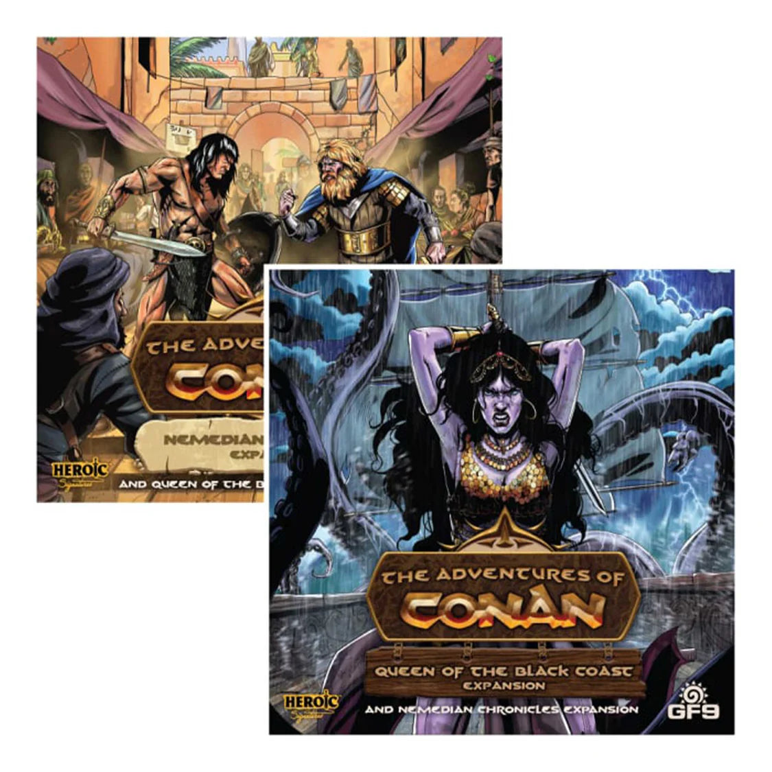 The Adventures of Conan Board Game - Queen of the Black Coast & Nemedian Chronicles Expansion