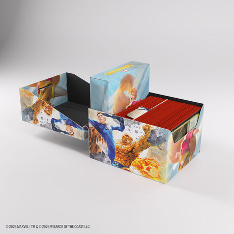 Gamegenic Magic: The Gathering Marvel Super Heroes Soft Crate 100+ XL Sideloading - The Fantastic Four/Go Nuts!