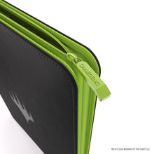 Load image into Gallery viewer, Gamegenic Magic: The Gathering Secrets of Strixhaven Zip-Up Album 18-Pocket - Black/Green