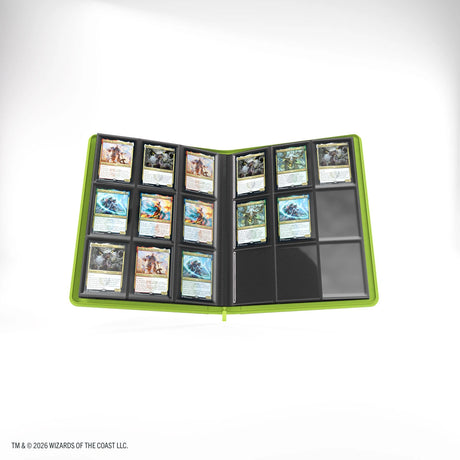 Gamegenic Magic: The Gathering Secrets of Strixhaven Zip-Up Album 18-Pocket - Black/Green