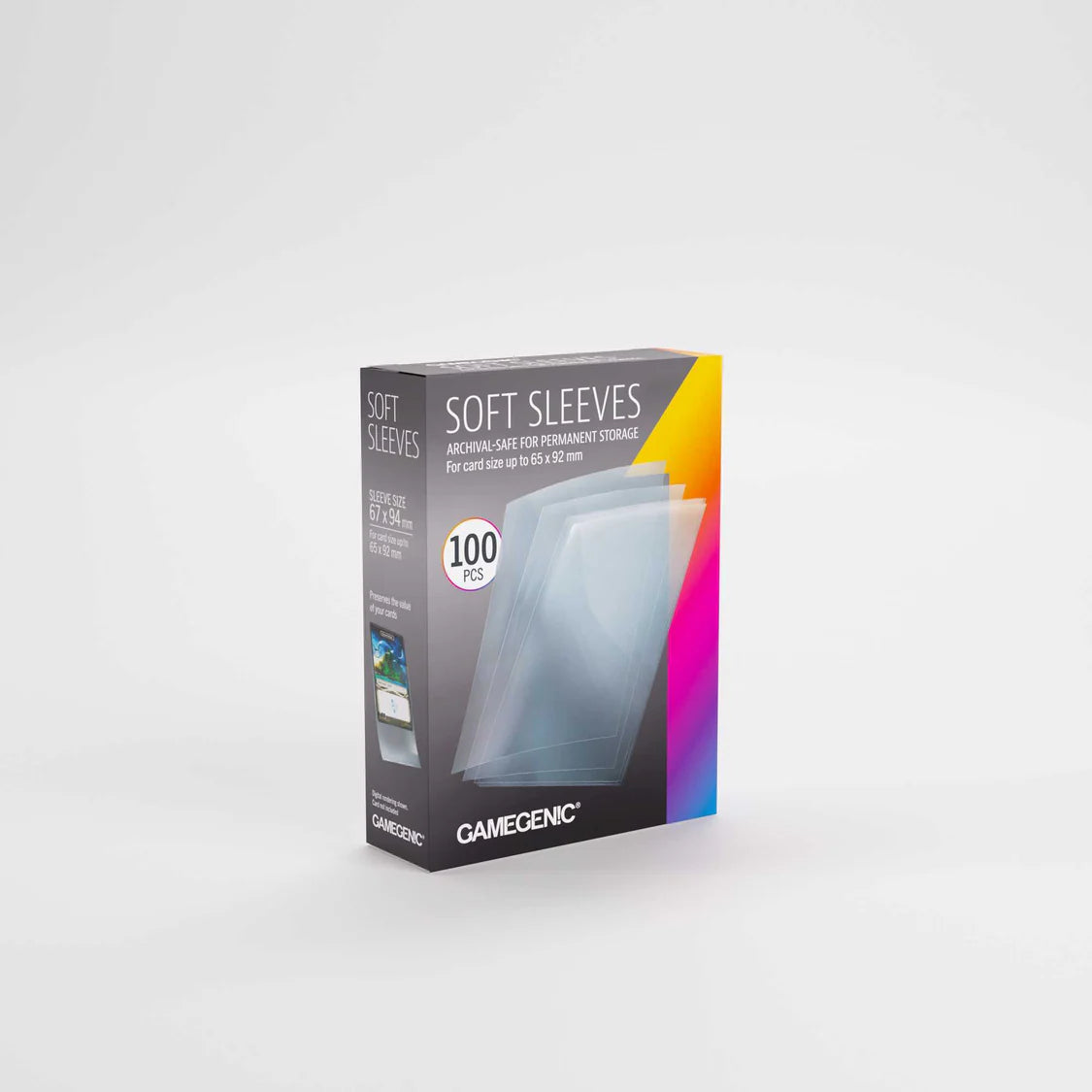 Gamegenic Soft Sleeves: 67x94mm (100 ct)