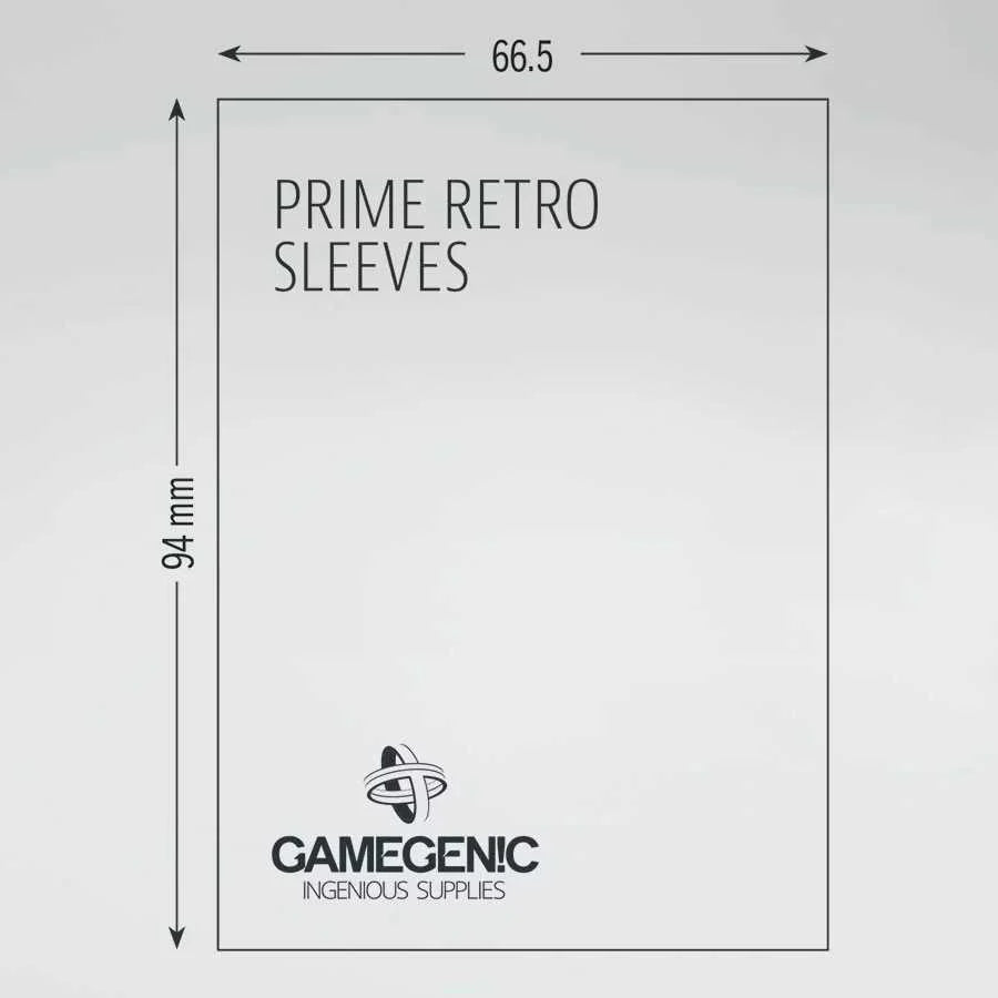 Gamegenic Prime Retro Sleeves 66.5x94mm (50 ct)
