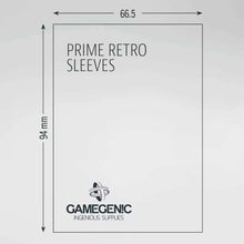 Load image into Gallery viewer, Gamegenic Prime Retro Sleeves 66.5x94mm (50 ct)