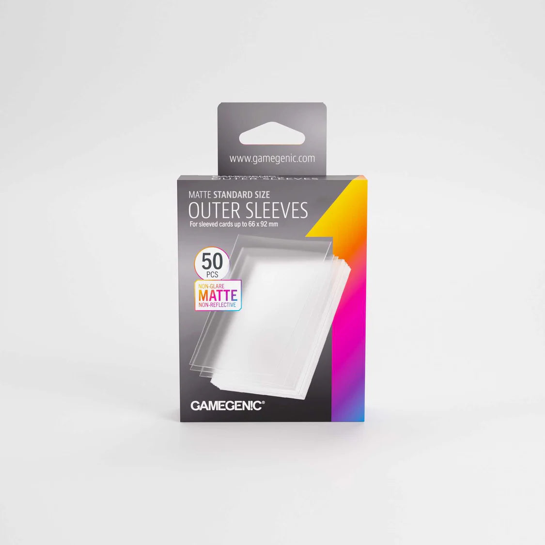 Gamegenic Matte Outer Sleeves: Standard Size 64x94mm (50 ct)