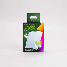 Load image into Gallery viewer, Gamegenic Board Game Sleeves: Standard American Clear (50 ct)