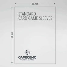 Load image into Gallery viewer, Gamegenic Board Game Sleeves: Standard Card Game Clear (50 ct)