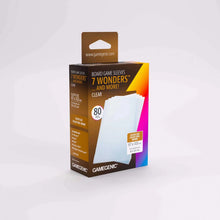 Load image into Gallery viewer, Gamegenic Board Game Sleeves: 7 Wonders Clear (80 ct)