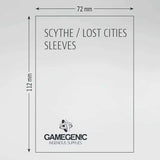 Gamegenic Board Game Sleeves: Scythe Clear (60 ct)