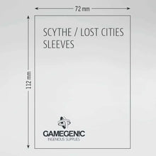 Load image into Gallery viewer, Gamegenic Board Game Sleeves: Scythe Clear (60 ct)