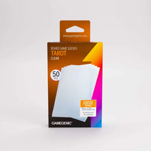 Load image into Gallery viewer, Gamegenic Board Game Sleeves: Tarot-Size Clear (50 ct)