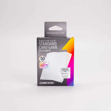 Load image into Gallery viewer, Gamegenic Board Game Sleeves: Standard Card Game Clear Matte (50 ct)