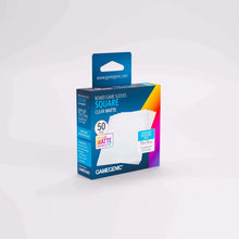 Load image into Gallery viewer, Gamegenic Board Game Sleeves: Square Clear Matte (50 ct)