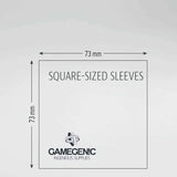 Gamegenic Board Game Sleeves: Square Clear Matte (50 ct)