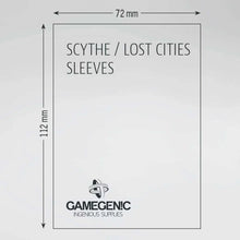 Load image into Gallery viewer, Gamegenic Board Game Sleeves: Scythe Clear Matte (60 ct)