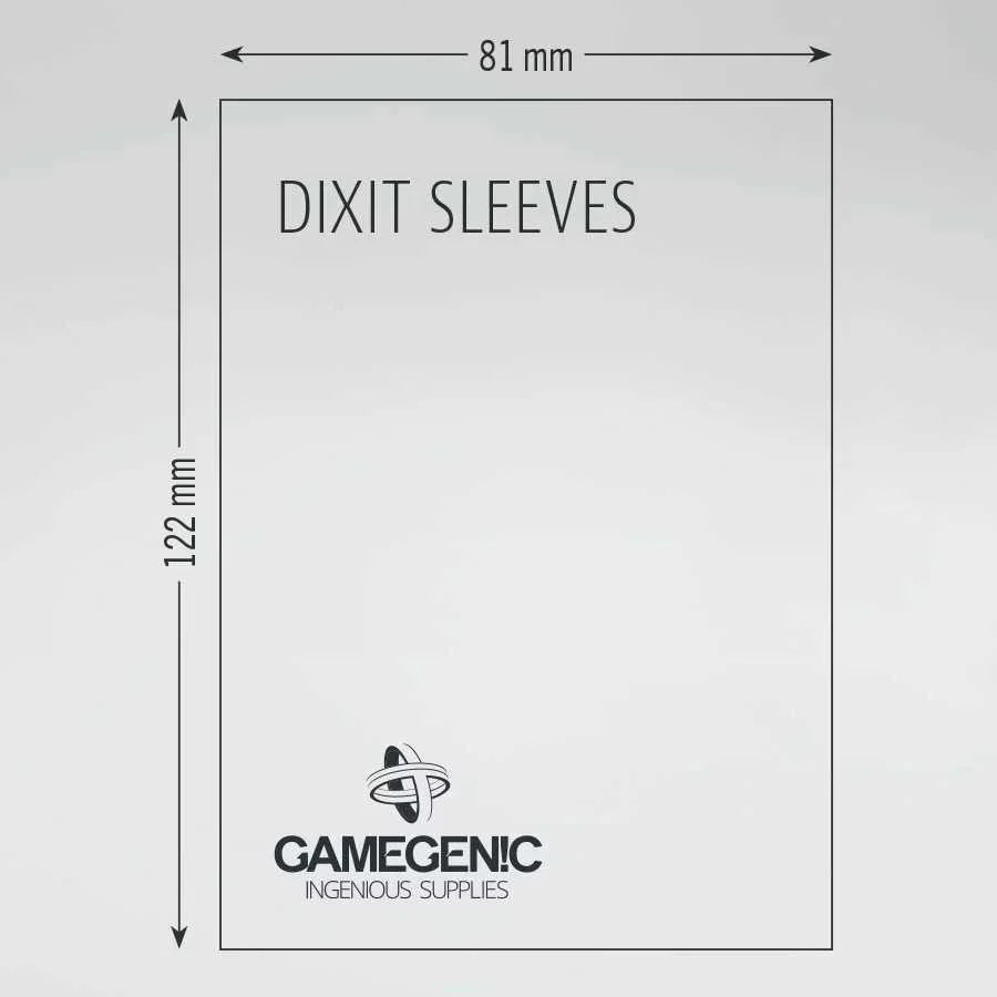 Gamegenic Board Game Sleeves: Dixit Clear Matte (90 ct)