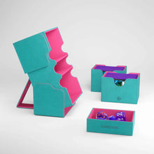 Load image into Gallery viewer, Gamegenic Stronghold 200+ XL - Teal/Pink