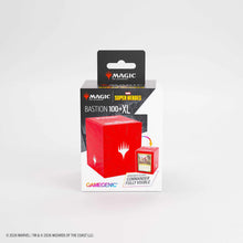 Load image into Gallery viewer, Gamegenic Magic: The Gathering Marvel Super Heroes Bastion PRO 100+ XL - Comic Burst Red
