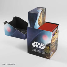 Load image into Gallery viewer, Star Wars: Unlimited Gamegenic Soft Crate - Leia Organa &amp; Jabba The Hutt