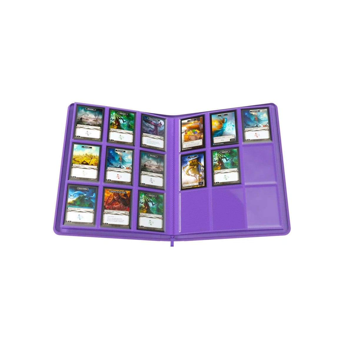 Gamegenic Zip-Up Album 18-Pocket Purple