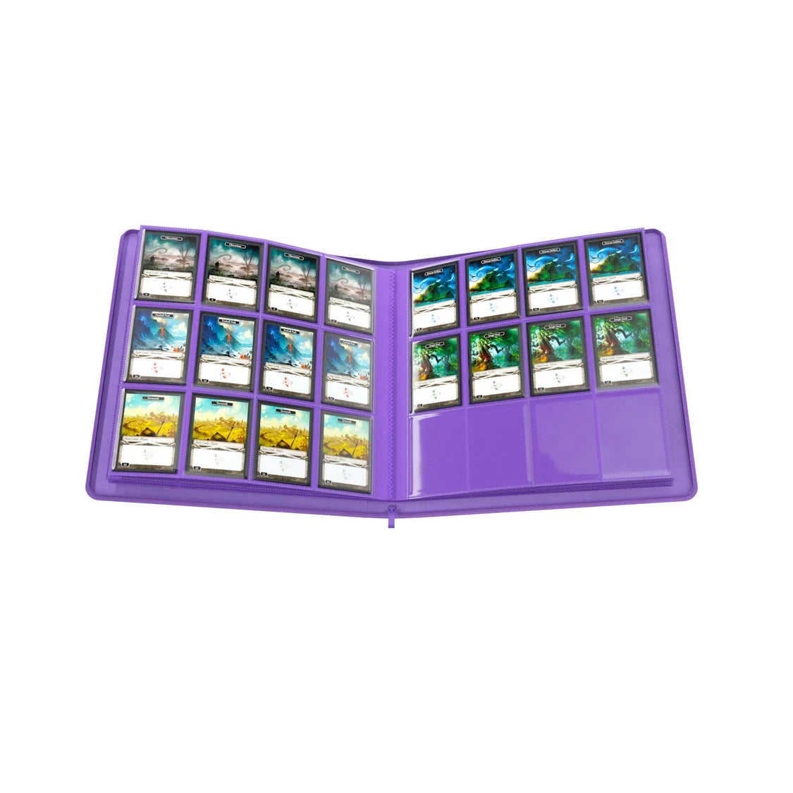 Gamegenic Zip-Up Album 24-Pocket Purple