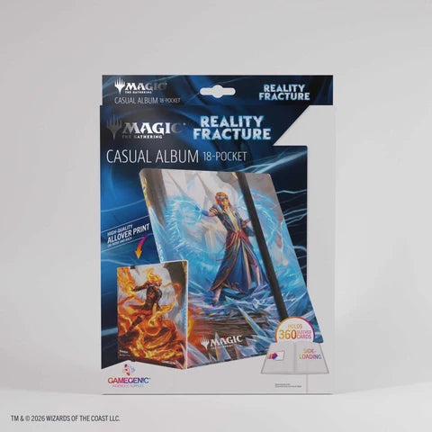 Gamegenic MTG: Reality Fracture Casual Album 18-Pocket - Chandra, Chill of Compliance