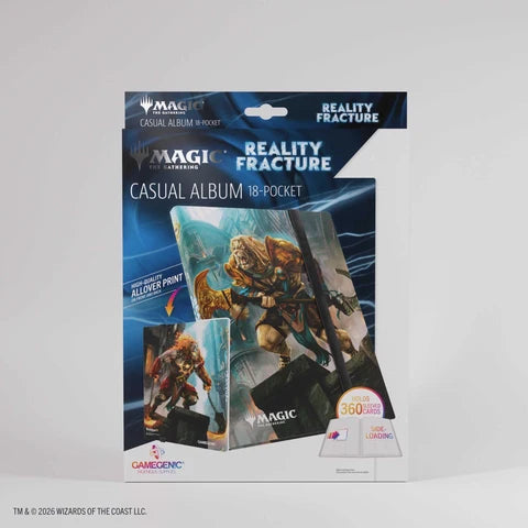 Gamegenic MTG: Reality Fracture Casual Album 18-Pocket- Ajani Path Of Vengeance/Ajani Counterattack Leader