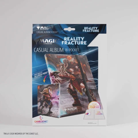 Gamegenic MTG: Reality Fracture Casual Album 18-Pocket - Garruk of the Veil/Garruk Uncursed