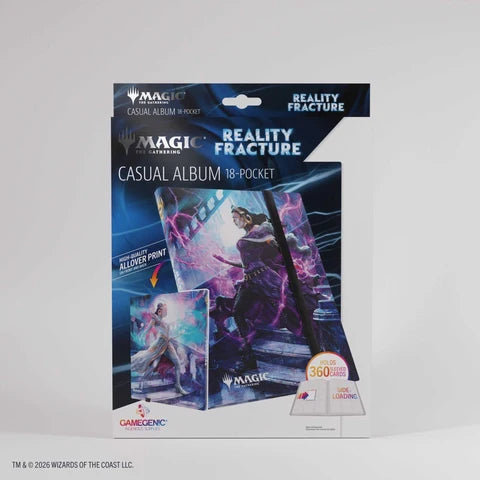 Gamegenic MTG: Reality Fracture CasualAlbum 18-Pocket - Liliana Devoted Healer/Liliana Callous Necromancer