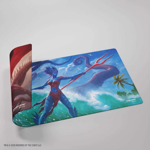 Gamegenic MTG: Reality Fracture Double-sided Playmat -Kiora of Salt and Sand/Kiora of Fire and Ashes