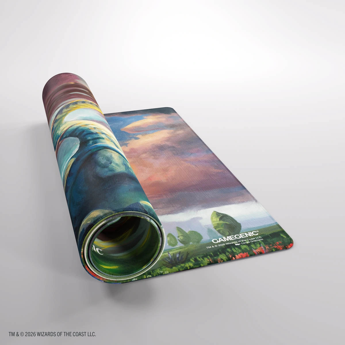 Gamegenic Magic: The Gathering Lorwyn Eclipsed Double-sided Playmat - Eirdu, Carrier of Dawn/Isilu, Carrier of Twilight